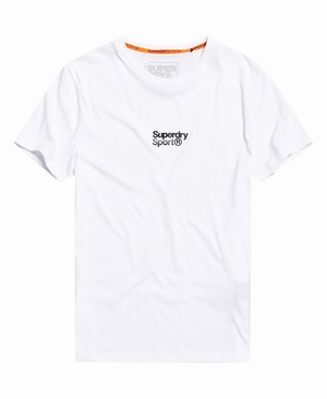 Superdry Core Sport Small Logo Férfi Pólók Fehér | AYQFI2017